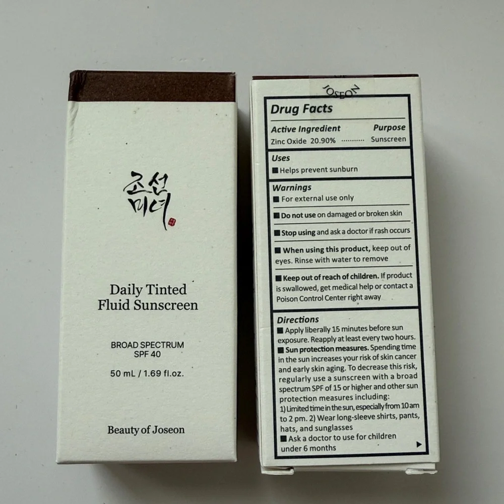 Beauty of Joseon Daily Tinted Fluid Sunscreen - DN 310 New